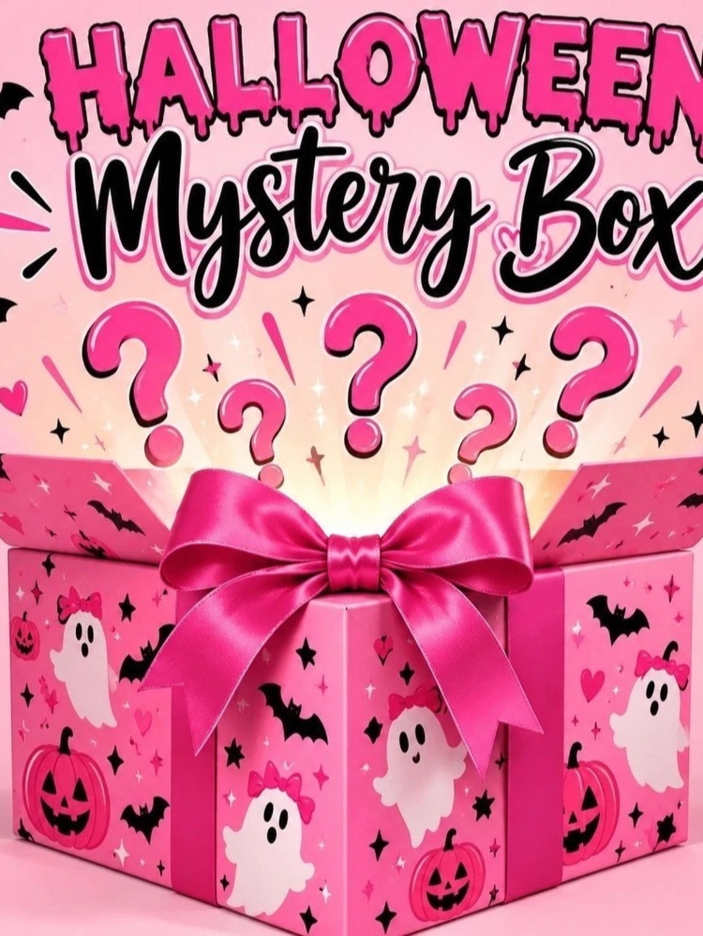 Pink Halloween Mystery Box